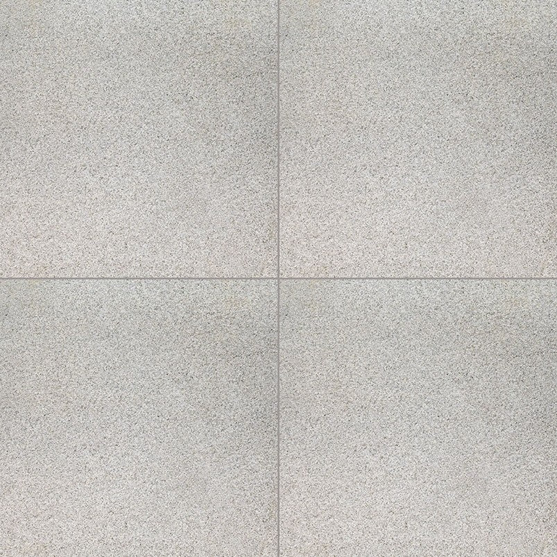 White Mist Granite natural stone pavers, close up product view showing color and texture