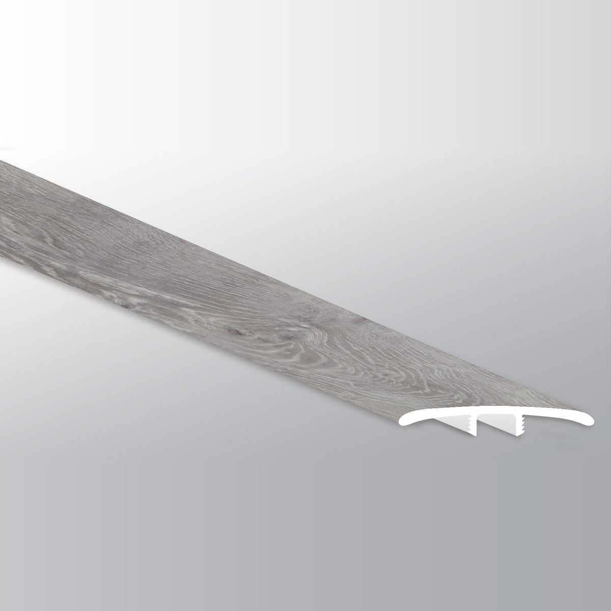 Wilmont Elmwood Ash large T-molding trim for glue down luxury vinyl flooring