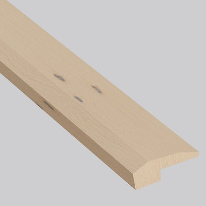 Bali Buff Oak end cap trim, matching Woodhills Bali Buff Oak waterproof engineered wood