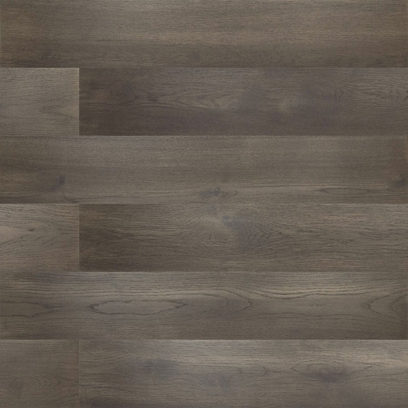 Woodhills Brook Timber Hickory waterproof engineered wood flooring, top down plank view