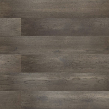 Woodhills Brook Timber Hickory waterproof engineered wood flooring, top down plank view