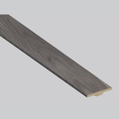 Brook Timber Hickory T-molding trim, matching Woodhills Brook Timber Hickory waterproof engineered wood