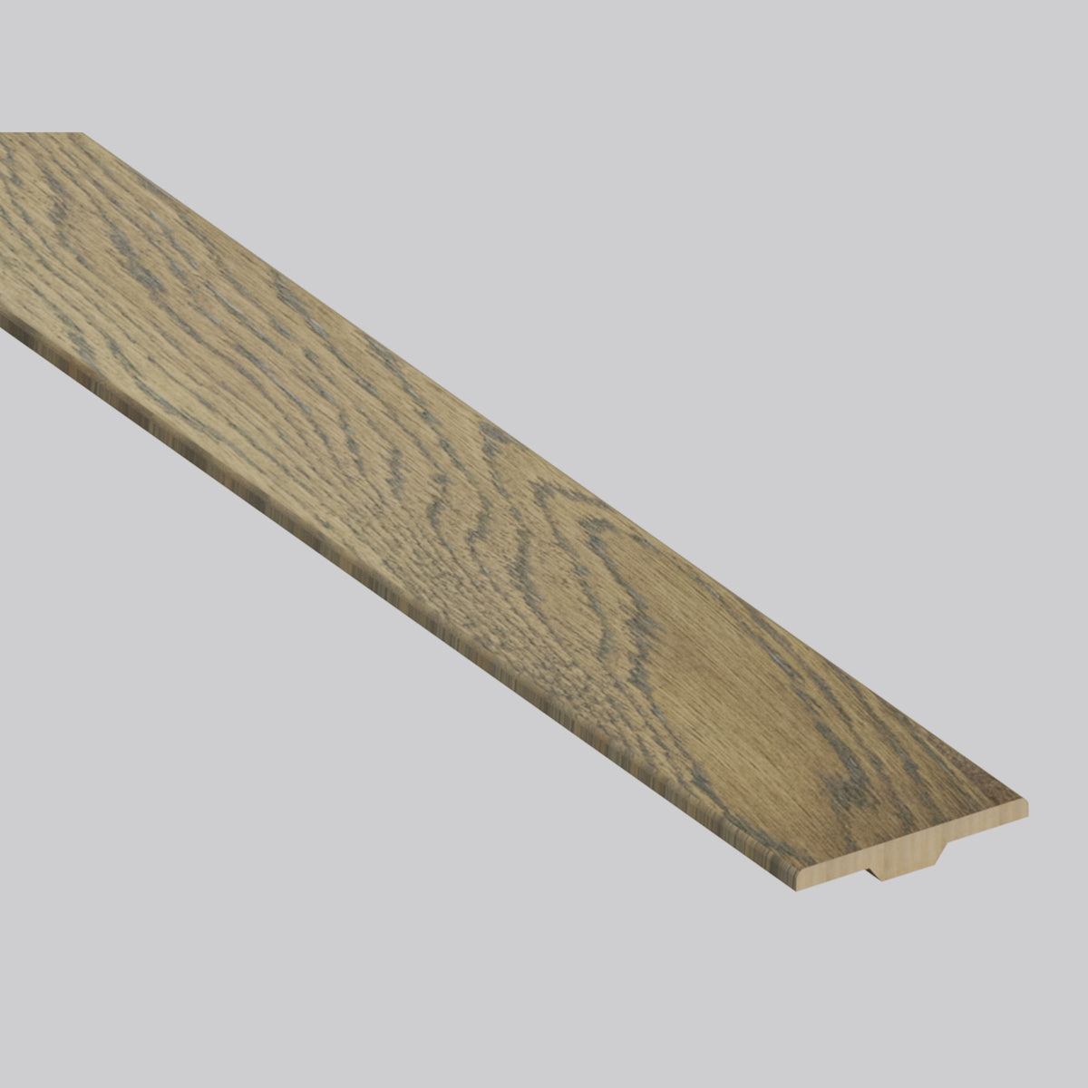 Chestnut Heights Oak T-molding trim, matching Woodhills Chestnut Heights Oak waterproof engineered wood