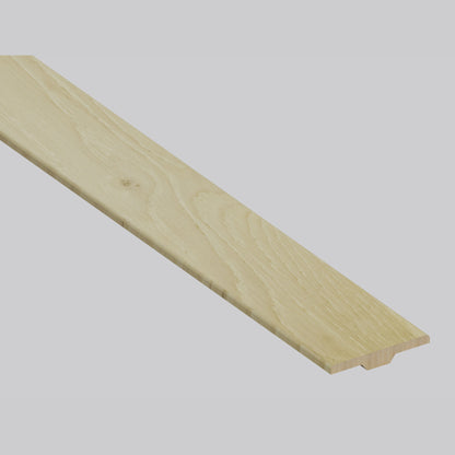 Coral Ash Oak T-molding trim, matching Woodhills Coral Ash Oak waterproof engineered wood