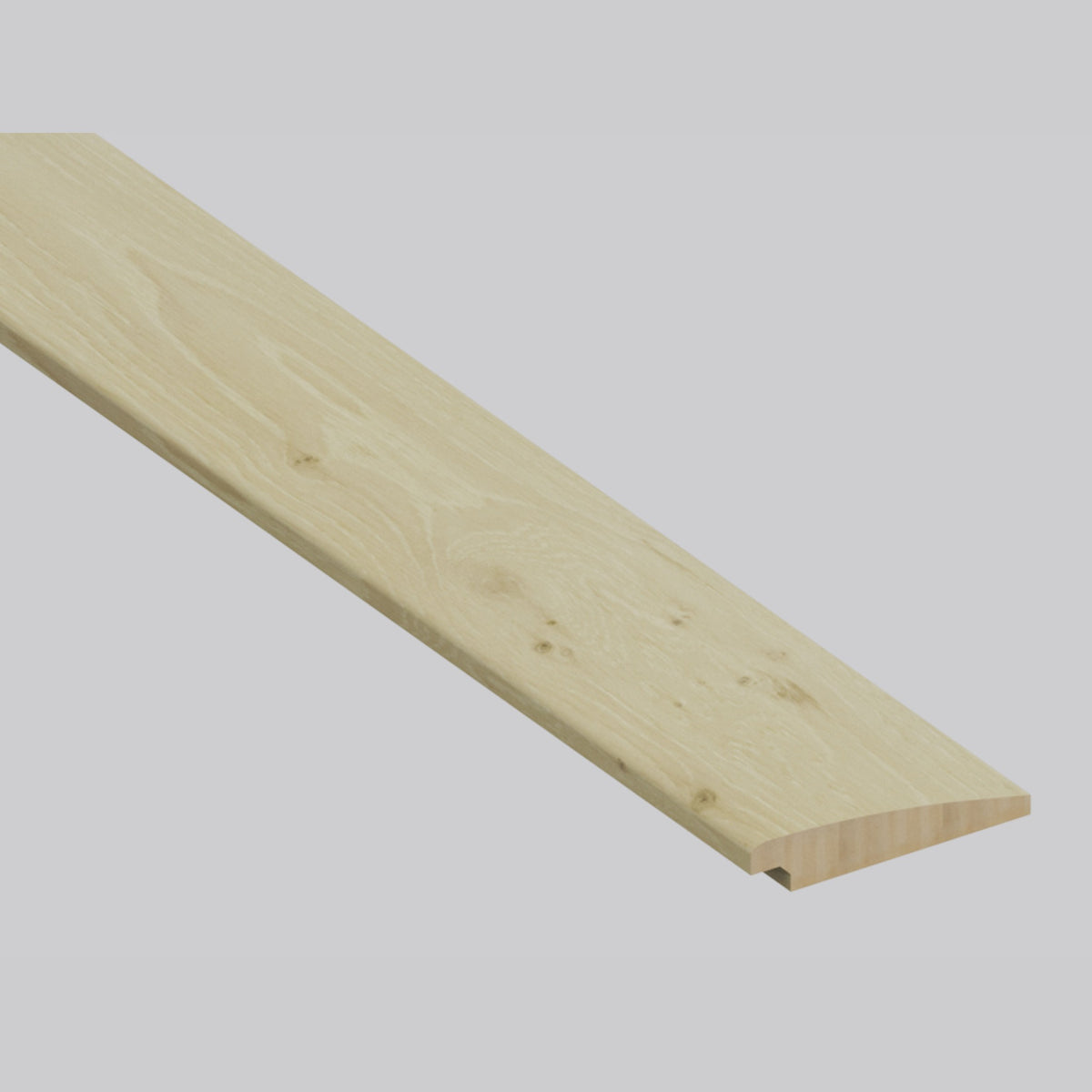 Coral Ash Oak reducer trim, matching Woodhills Coral Ash Oak waterproof engineered wood