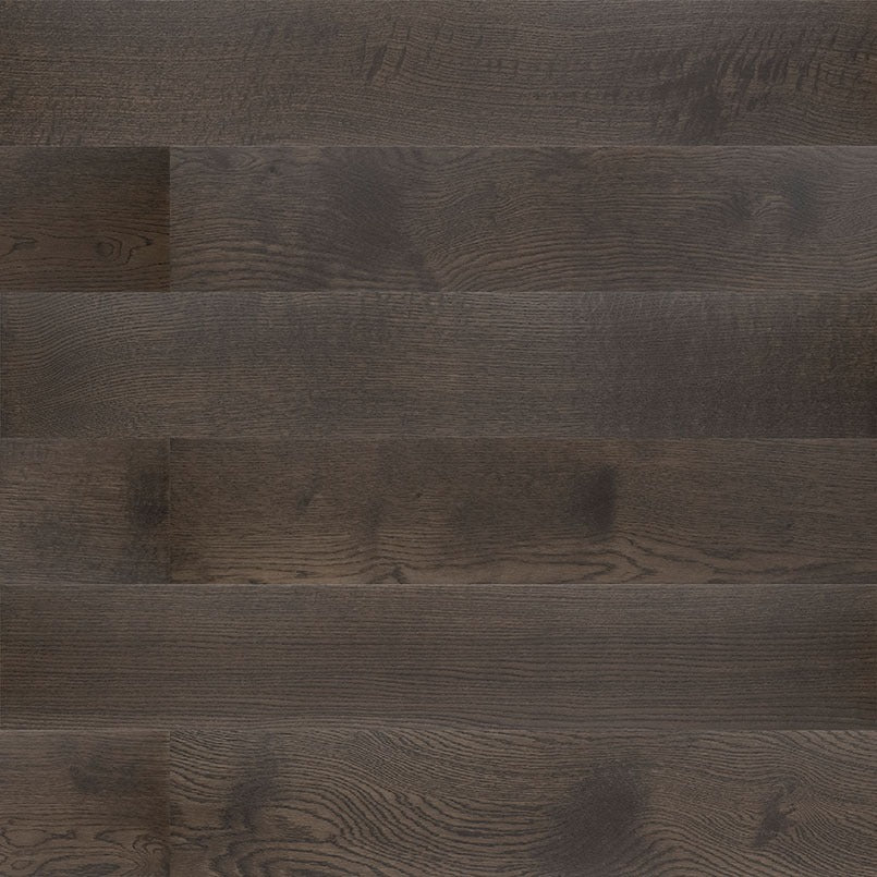 Woodhills Estate Oak waterproof engineered wood flooring, top down plank view