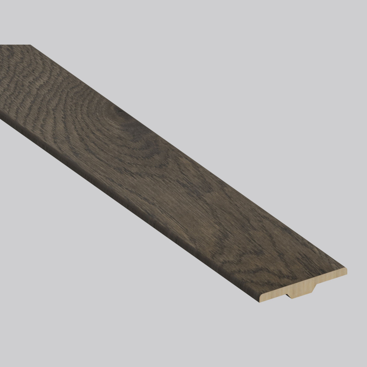 Estate Oak T-molding trim, matching Woodhills Estate Oak waterproof engineered wood