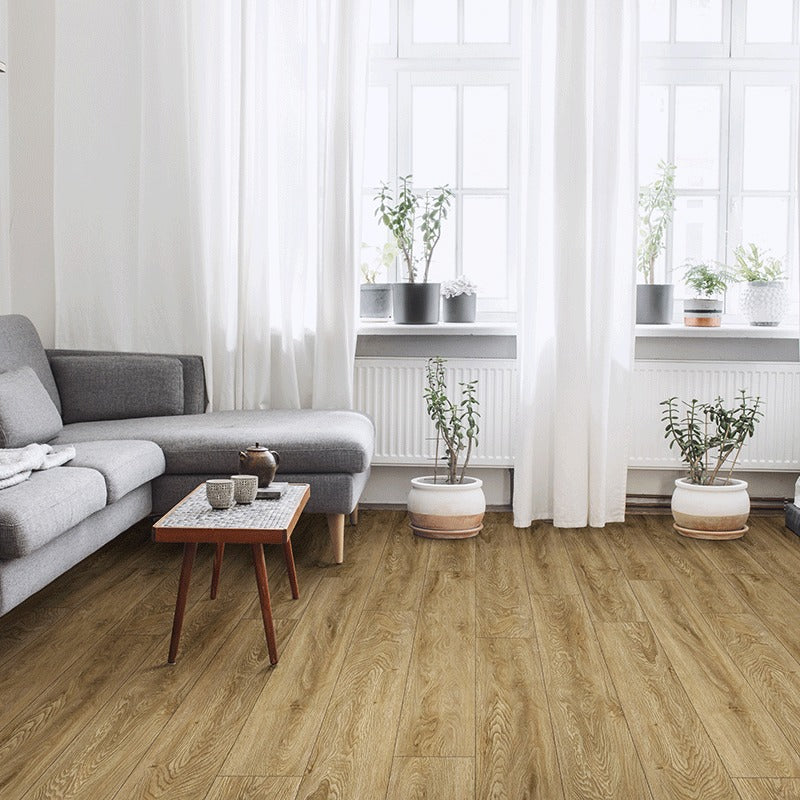 XL Ashton Colston Park SPC rigid core vinyl flooring shown in a furnished room