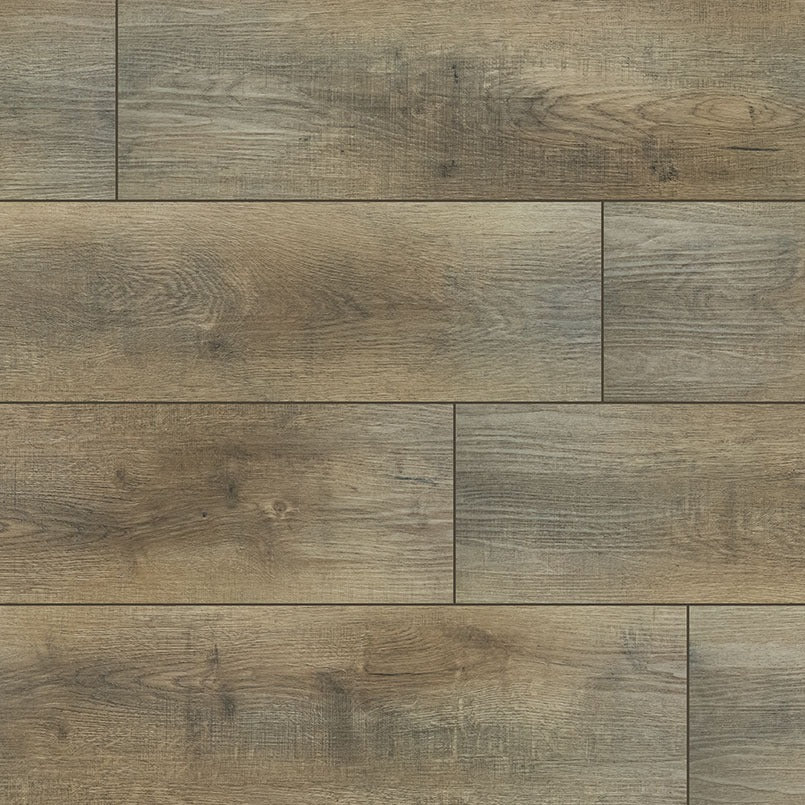 XL Ashton Maracay Brown SPC rigid core vinyl plank flooring, top down plank view