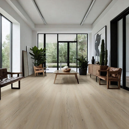 XL Cyrus Austell Grove SPC rigid core vinyl flooring shown in a furnished room