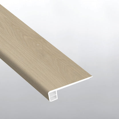 XL Cyrus Austell Grove square eased edge flush stair nose trim for SPC rigid core vinyl flooring