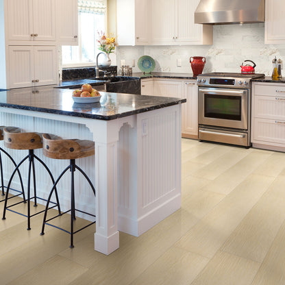 XL Cyrus Lenexa Creek SPC rigid core vinyl flooring shown in a furnished room