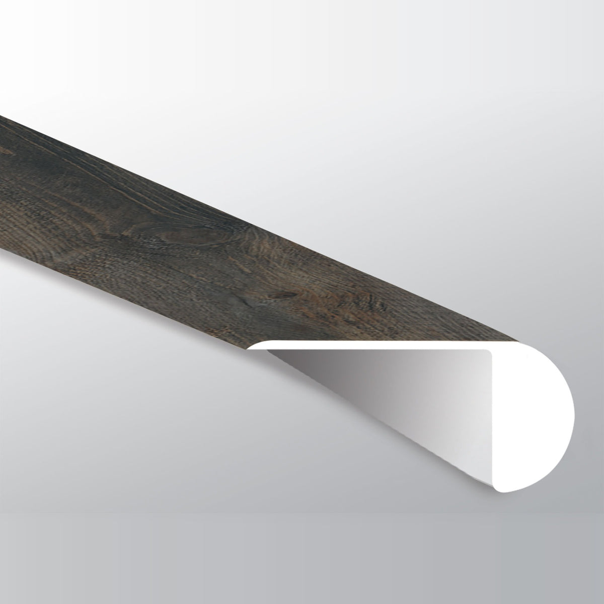 XL Cyrus Stable round overlapping stair nose trim for SPC rigid core vinyl flooring