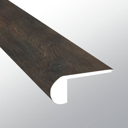 XL Cyrus Stable round flush stair nose trim for SPC rigid core vinyl flooring