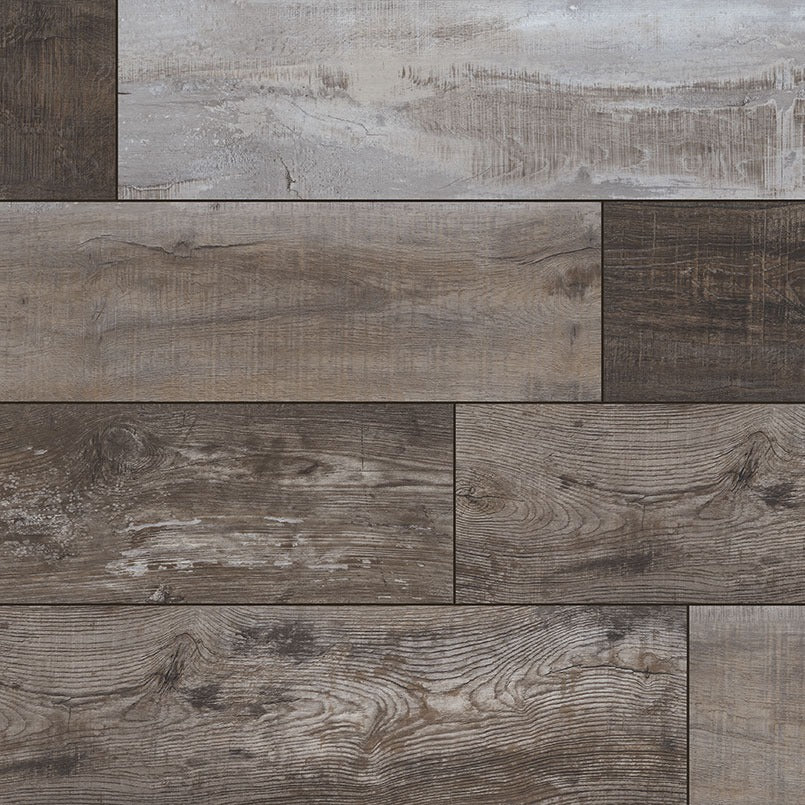 XL Cyrus Weathered Brina SPC rigid core vinyl plank flooring, top down plank view