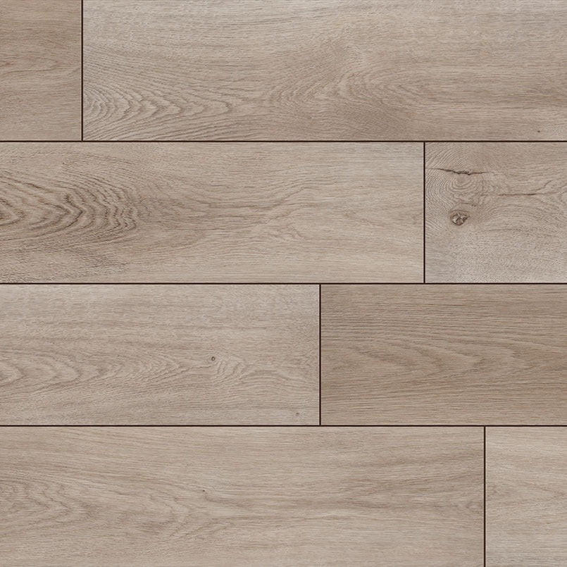 XL Cyrus Whitfield Gray SPC rigid core vinyl plank flooring, top down plank view