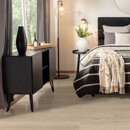 XL Prescott Austell Grove SPC rigid core vinyl flooring shown in a furnished room