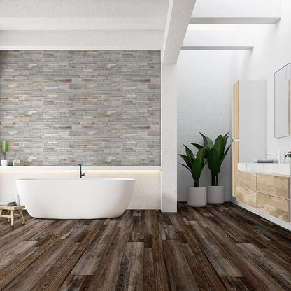 XL Prescott Bembridge SPC rigid core vinyl flooring shown in a furnished room