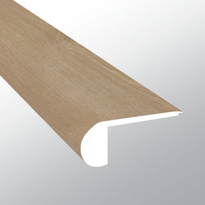 XL Studio Bozeman round flush stair nose trim for SPC rigid core vinyl flooring