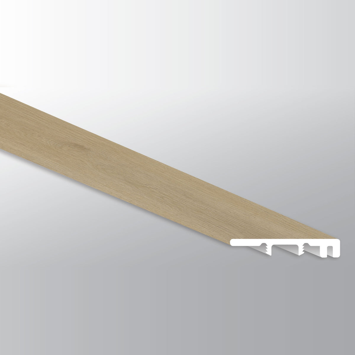 XL Studio Quillian large end cap trim for SPC rigid core vinyl flooring