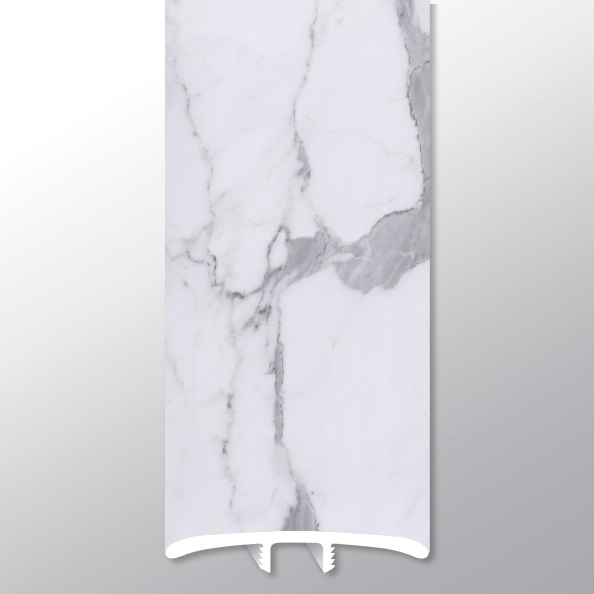 XL Trecento Calacatta Legend T-molding trim for SPC rigid core vinyl flooring