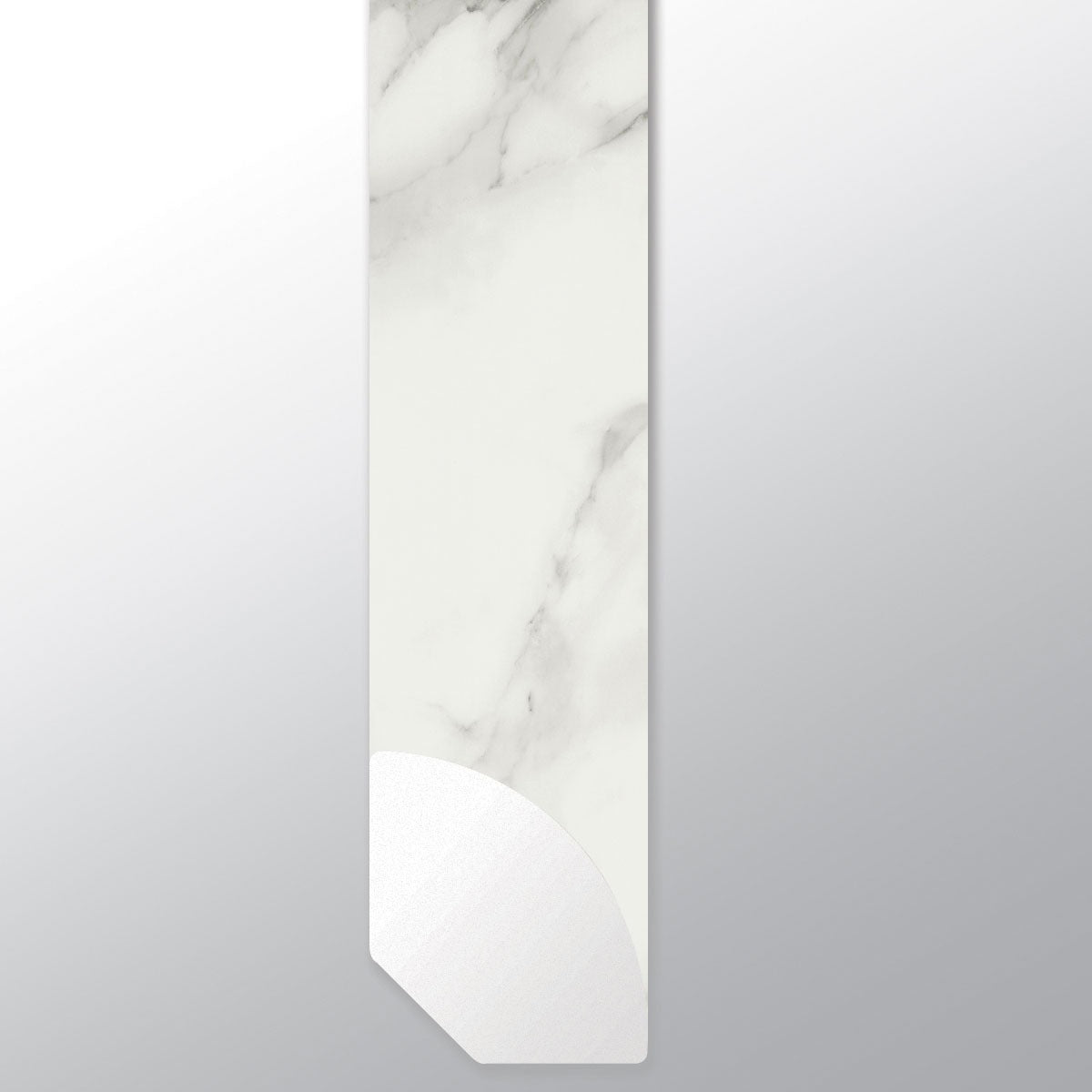 XL Trecento Calacatta Venosa Gold quarter round trim for SPC rigid core vinyl flooring