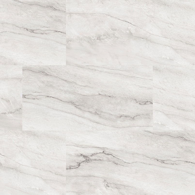 XL Trecento Quarzo Taj SPC rigid core vinyl tile flooring, top down tile view