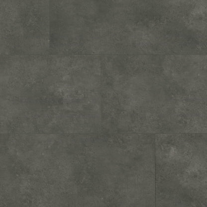 XL Trecento Stormbound SPC rigid core vinyl tile flooring, top down tile view