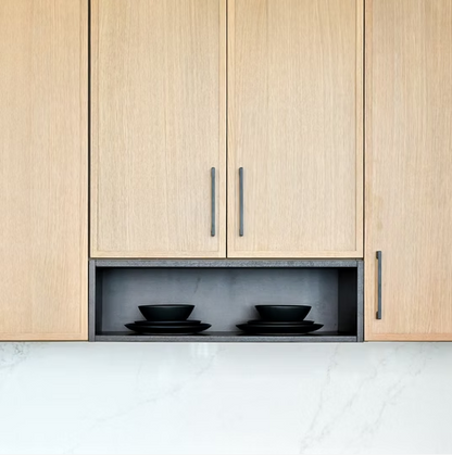 MUL-Frameless Slim Shaker Silken White Oak