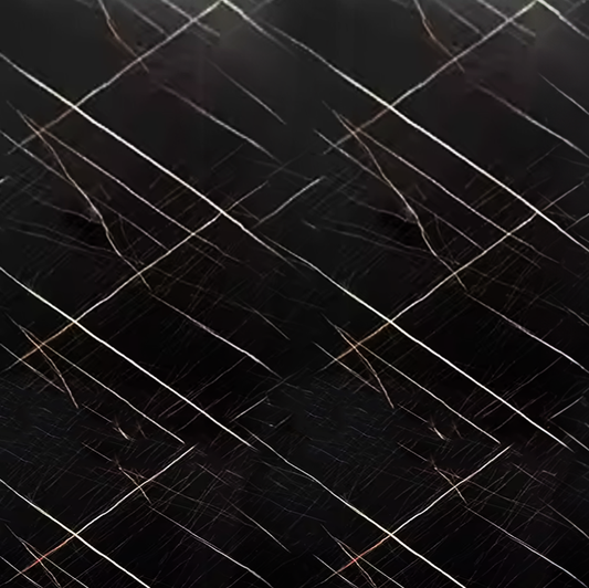 Obsidian Crosshatch PVC Shower / Interior Decorative Wall Panel, marble look finish for interior wall cladding