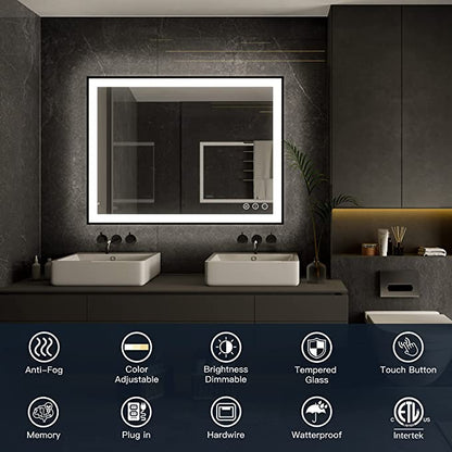 Borealis LED Mirror