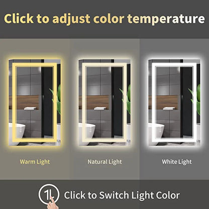 Borealis LED Mirror