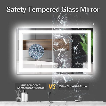 Borealis LED Mirror