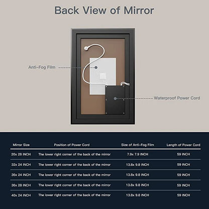 Mavro Fos LED Mirror