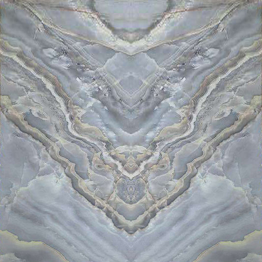 Onyx White Bookmatch PVC Shower / Interior Decorative Wall Panel