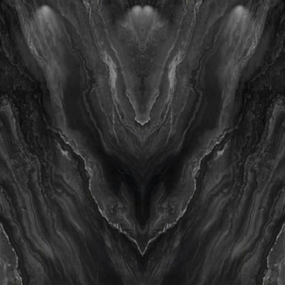 Orobico Black Bookmatch PVC Shower / Interior Decorative Wall Panel