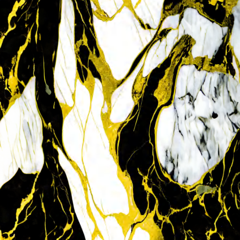 Panda Gold PVC Shower / Interior Decorative Wall Panel, PVC wall panel with a marble look surface