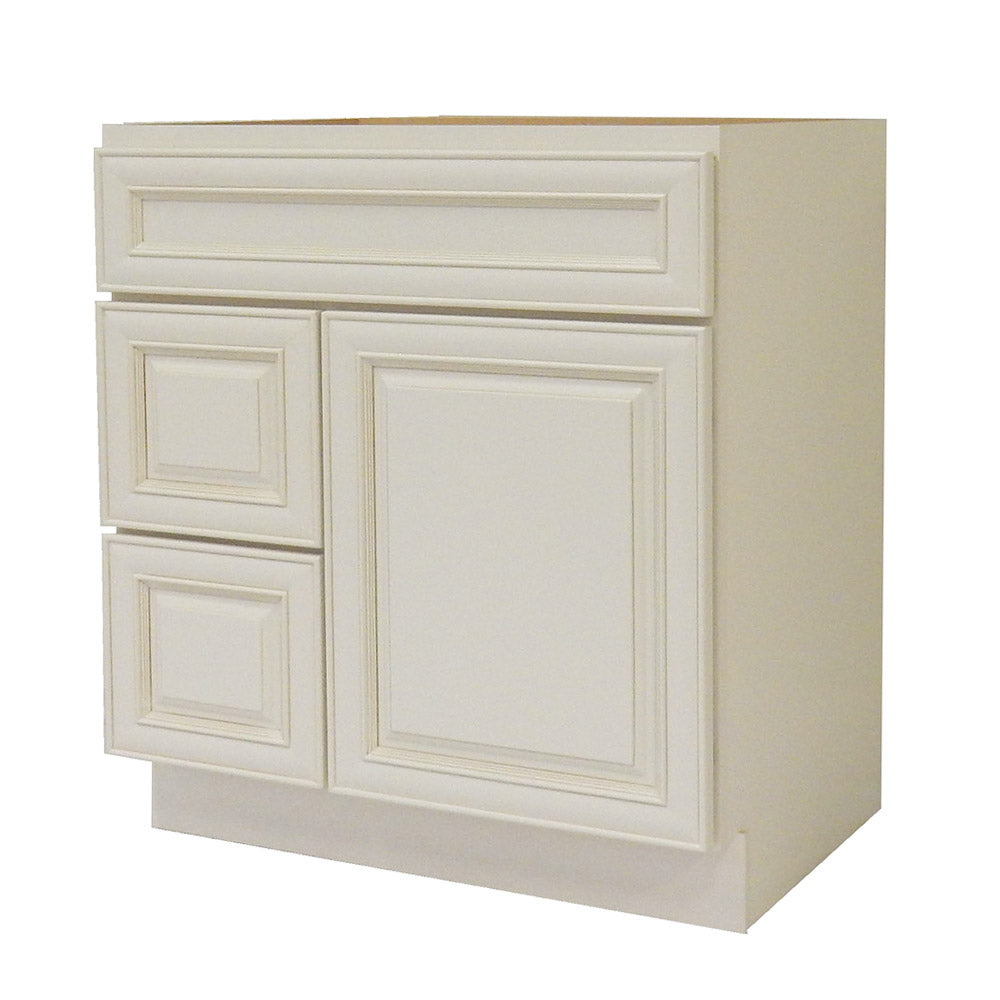 PW-Antique White Raised Panel