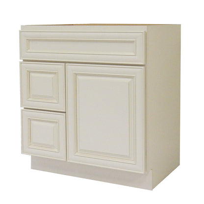 PW-Antique White Raised Panel