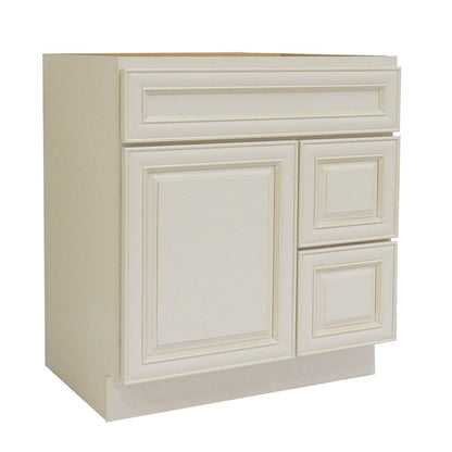 PW-Antique White Raised Panel