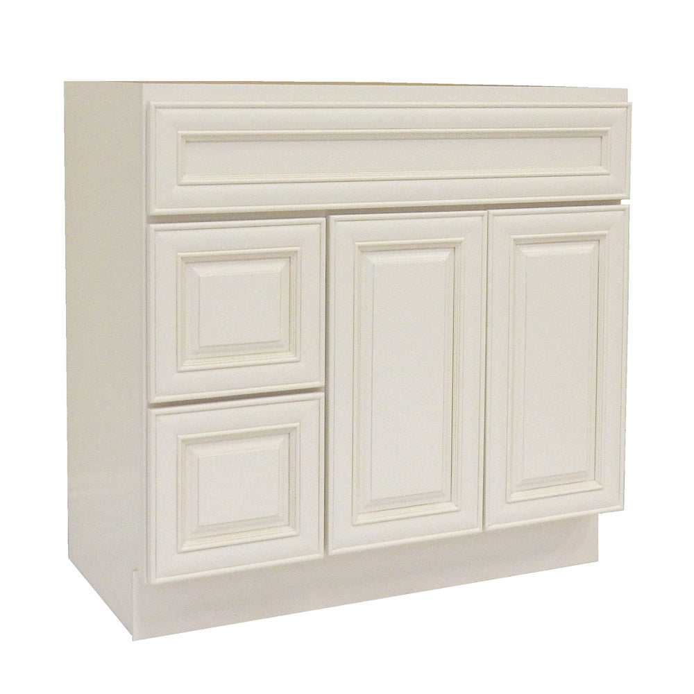 PW-Antique White Raised Panel