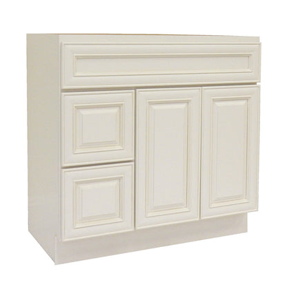 PW-Antique White Raised Panel