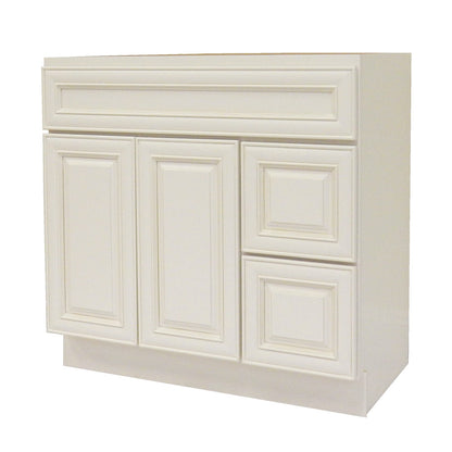 PW-Antique White Raised Panel
