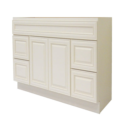 PW-Antique White Raised Panel