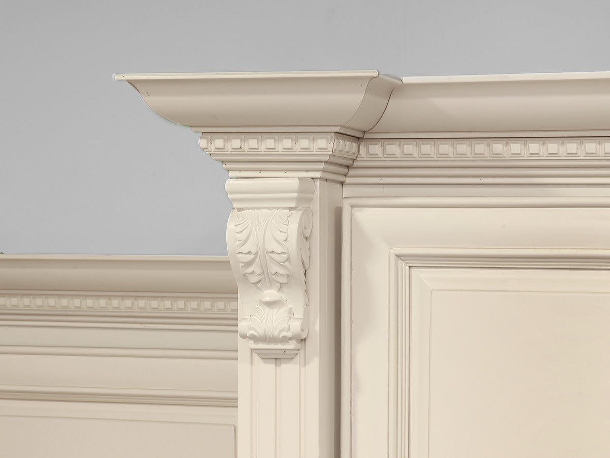 PW-Antique White Raised Panel