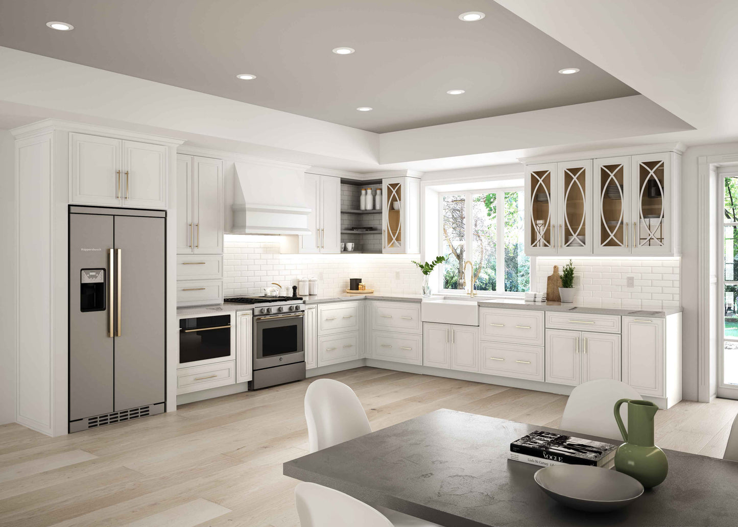 PW-Elegant Shaker White