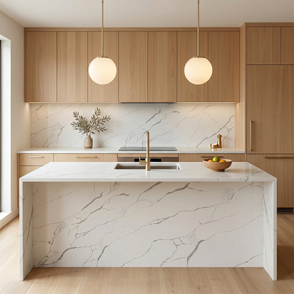 PF-Enspire Calacatta Classique Quartz Slab