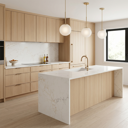PF-Enspire Calacatta Muse Quartz Slab