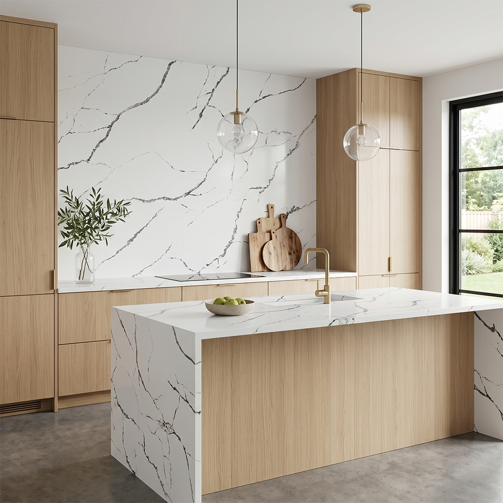 PF-Enspire Calacatta Sorrento Quartz Slab
