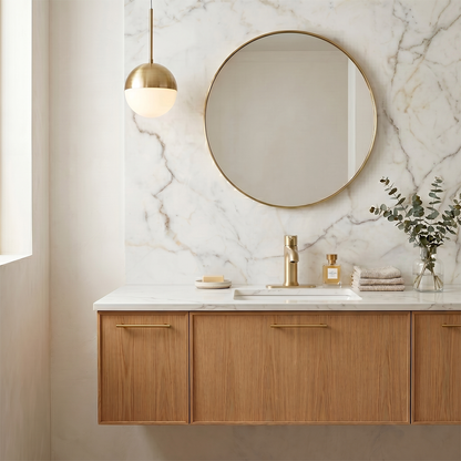PF-Lumina Bianco Serena Printed Surface Quartz Slab